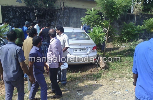 Car accident at kuntikana